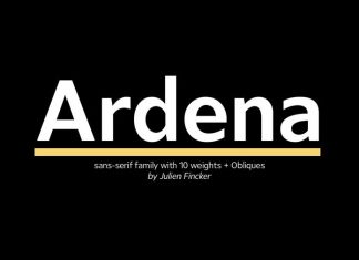 Ardena Sans Serif Font