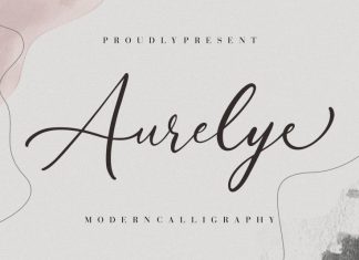 Aurelye Calligraphy Font