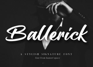Ballerick Brush Font