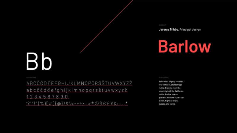 Barlow Font Family