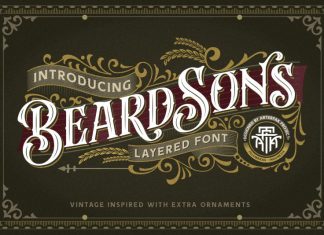 Beardsons Normal Blackletter Font