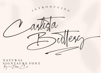 Carlista Buttery Script Font