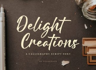 Delight Creations Script Font