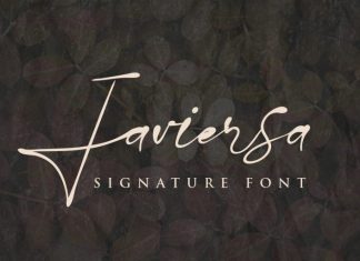 Javiersa Handwritten Font