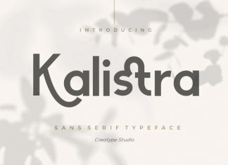 Kalistra Sans Serif Font