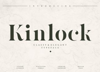 Kinlock Serif Font