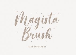 Magista Brush Font
