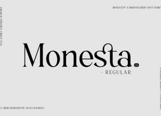 Monesta Serif Font