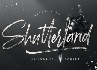Shutterland Brush Font