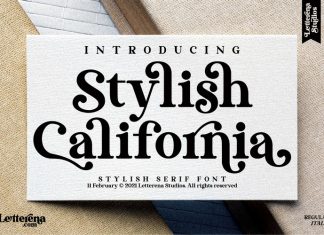 Stylish California Serif Font