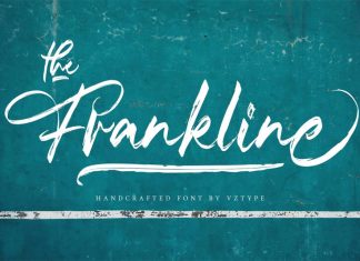 The Frankline Brush Font