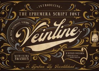 Veinline Script Font