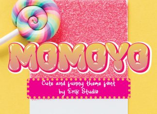 Momoyo Display Font