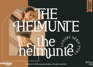 THE HELMUNTE Serif Font