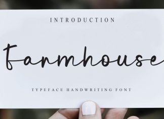 Farmhouse Script Font