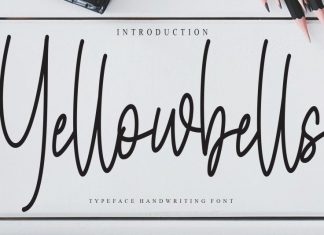 Yellowbells Handwritten Font