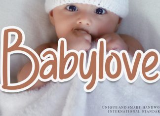 Babylove Display Font