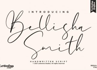 Bellisha Smith Script Font
