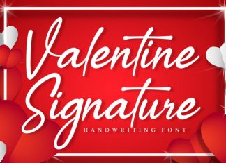 Valentine Signature Script Font