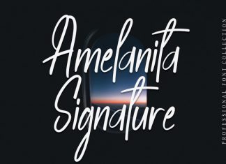 Amelanita Signature Script Font