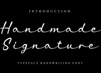 Handmade Signature Script Font
