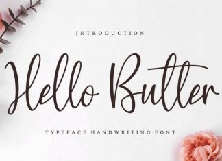 Hello Butter Script Font