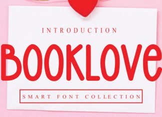 Booklove Display Font