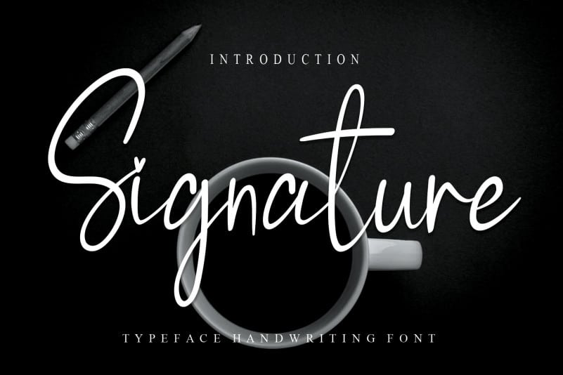 Signature Script Font - Download Free Font