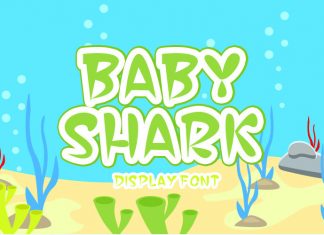 Baby Shark Display Font