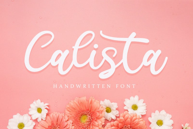 Calista – Handwritten Font