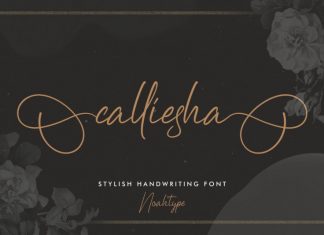 Calliesha Script Font