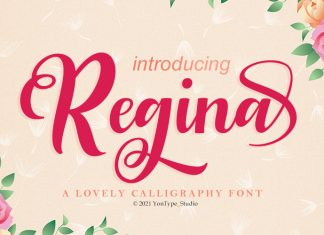 Regina Bold Script Font