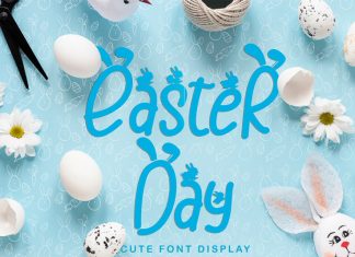 Easter Day Display Font