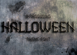 Halloween Display Font