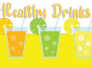 Healthy Drinks Display Font