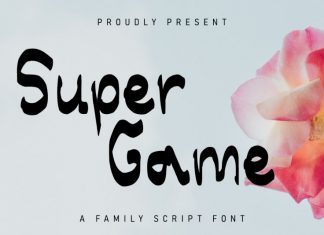 Super Game Display Font