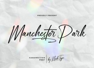 Manchester Park Script Font