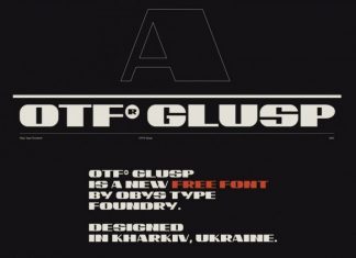 OTF Glusp Display Font