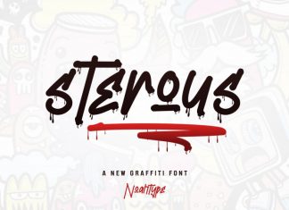 Sterous Display Font