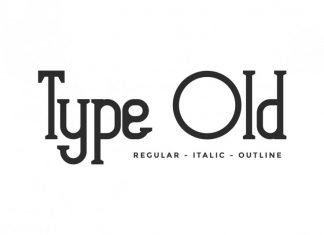 Type Old Display Font