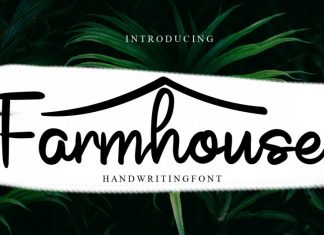 Farmhouse Script Font