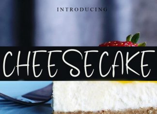 Cheesecake Display Font