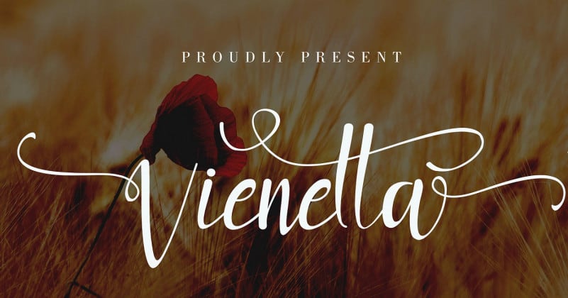 Vienetta Calligraphy Font