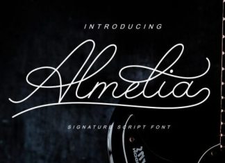 Almelia Handwritten Font