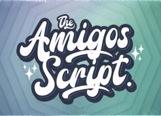 Amigos Bold Script Font