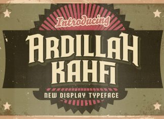 Ardilah Kafi Display Font