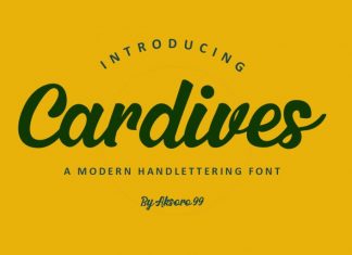 Cardives Script Font