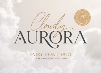 Cloudy Aurora Handwritten Font