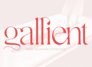 Gallient Serif Font