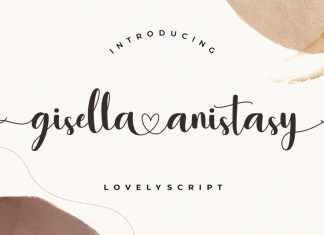 Gisella Anistasy Script Font